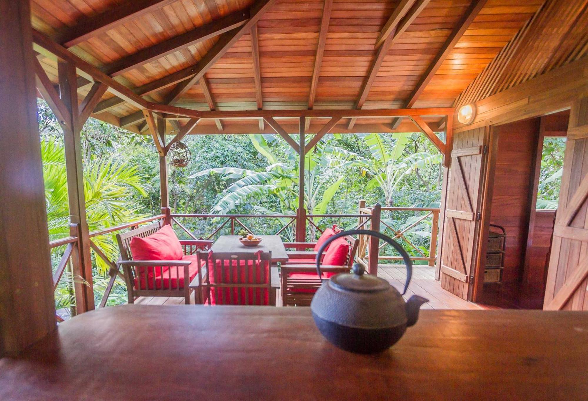 Ecolodges Karet Deshaies Exterior foto